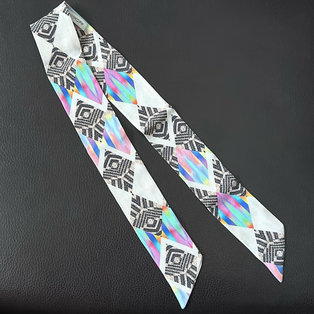 REBECCA MINKOFF SILK SCARF